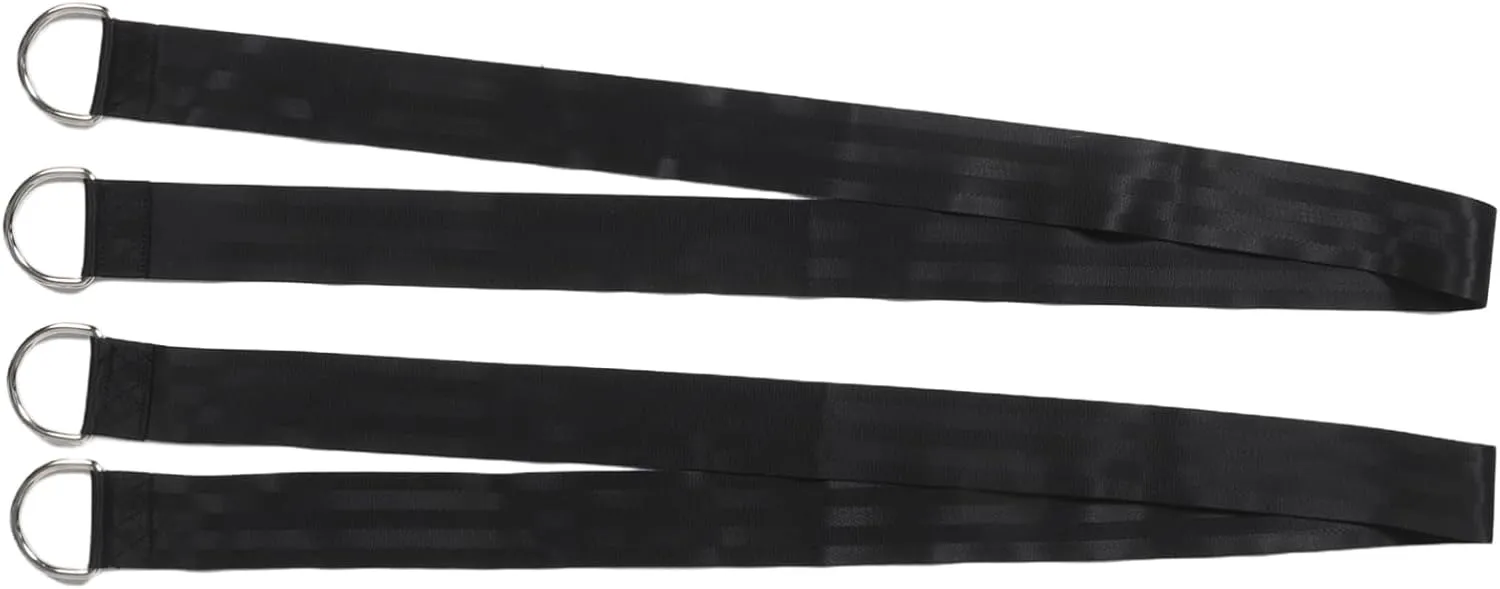 1 Set Adjustable Tree Swing Straps Kit Convenient Hanging System for Outdoor Swings Fast Installation with Hooks