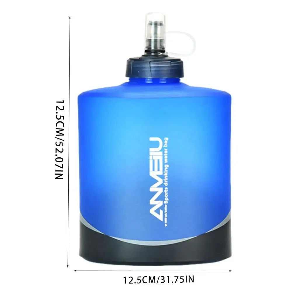 1000/2000ml Soft Flask Folding Collapsible Water Bottle with Filter - Perfect for Running, Hydration Packs, Waist Bags, and Outdoor Camping