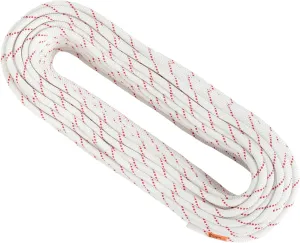 10.5mm R44 Speleo 300' White/Red Static Rope - Durable and Reliable for Climbing Adventures