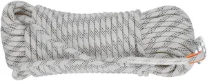 10mm Safety Rope 10m~200m Outdoor Static Rock Rope Escape Rope Ice Climbing Equipment Fire Rescue Rope for Kids Adults Gym Exercise (Color : White, Size : 10mm x 15m)
