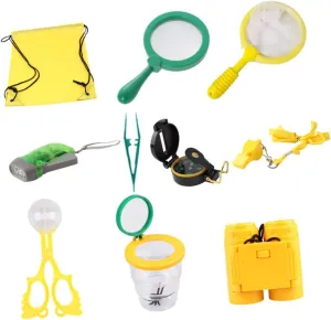 10Pcs Observing Kit for Lightweight Outdoor Hiking Tools for Wilderness Exploration Educational Insect Observation