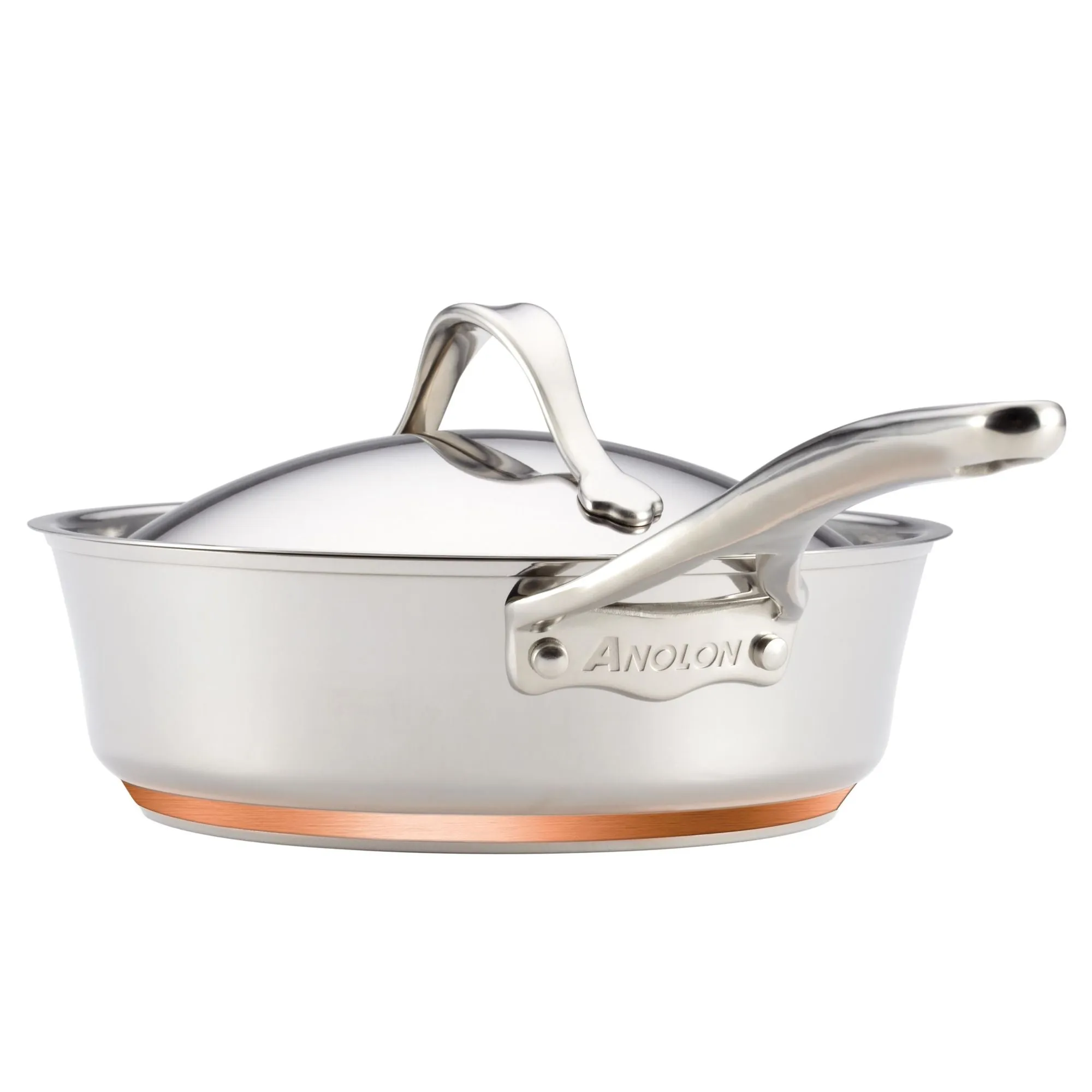 11-Piece Mixed Metals Cookware Set