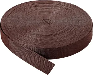 110 Yards Webbing 2 Inch Heavyweight Polypropylene Webbing Strap Fabric Flat Rope Strap Heavy Duty Poly for Gear Repairing DIY Craft