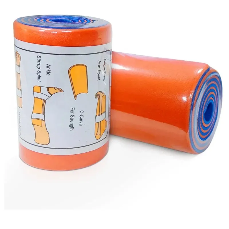 11*46cm First Aid Aluminum Splint Roll Medical Survival Polymer For Fixture Bone Emergency Kit Outdoor Travel