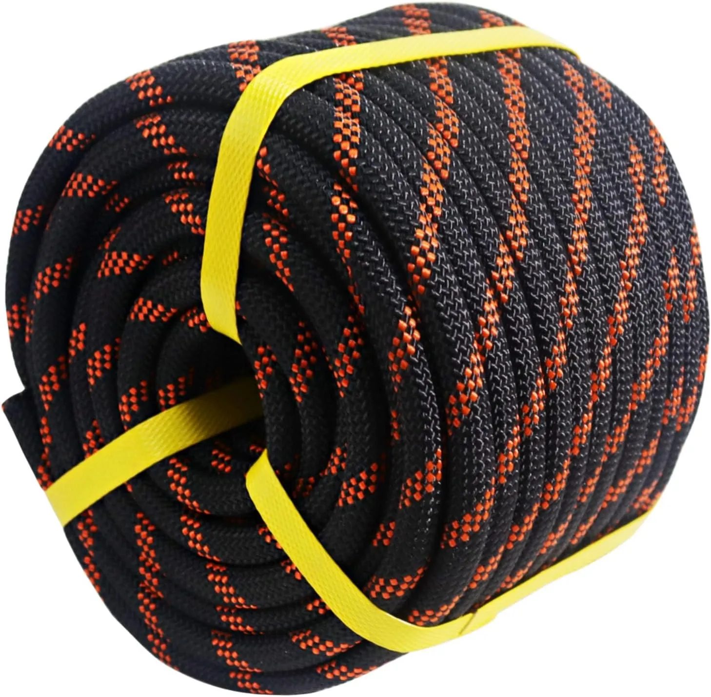 1/2 Inch Double Braided Arborist Rope Strong Polyester Rope 48 Strands for Tree Work Climbing Pulling Sailing Swing