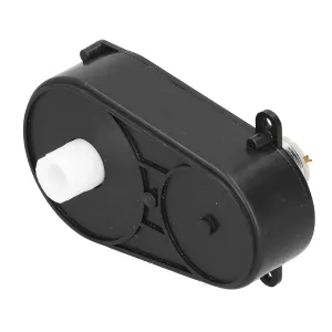 12V Motor Gear Box, High Speed Steering Replacement Wear Easy Installation with Nylon Coupling for Electric Toy Car for Power Wheels(Type A (12V6600RPM))