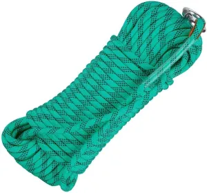 14mm Outdoor Rope,10~200m Rappelling Rope for Outdoor,Heavy Duty Paracord Rope-High Strength Utility Cord Camping Rope (Color : Green, Size : 14mm x 180m)