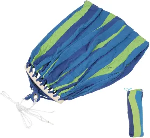 150kg Double Hammock with Sturdy Ties Outdoor Camping Garden Use Comfortable Canvas Design for Relaxation Easy Setup for Travel Hiking