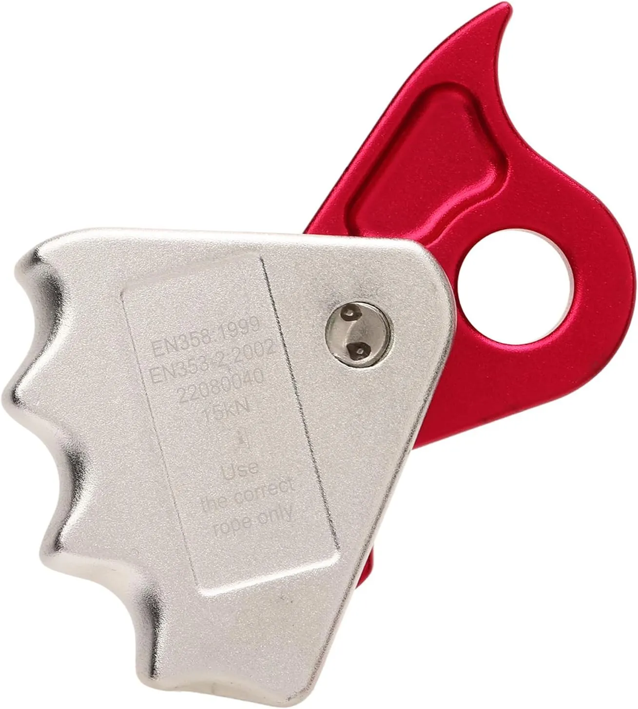 15KN Rope Grab Ascender | Aluminum Alloy Self - Locking Adjuster for 12-13mm Ropes | Rock Climbing/Rescue/Mountaineering Gear | 240g Lightweight Design