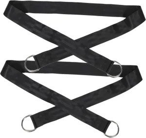 1.5m Nylon Camping Hanging Rope Kit Strong Swing Belt for Outdoor Hammock Swing Hanger Straps for Tree Stand Quick Easy Setup