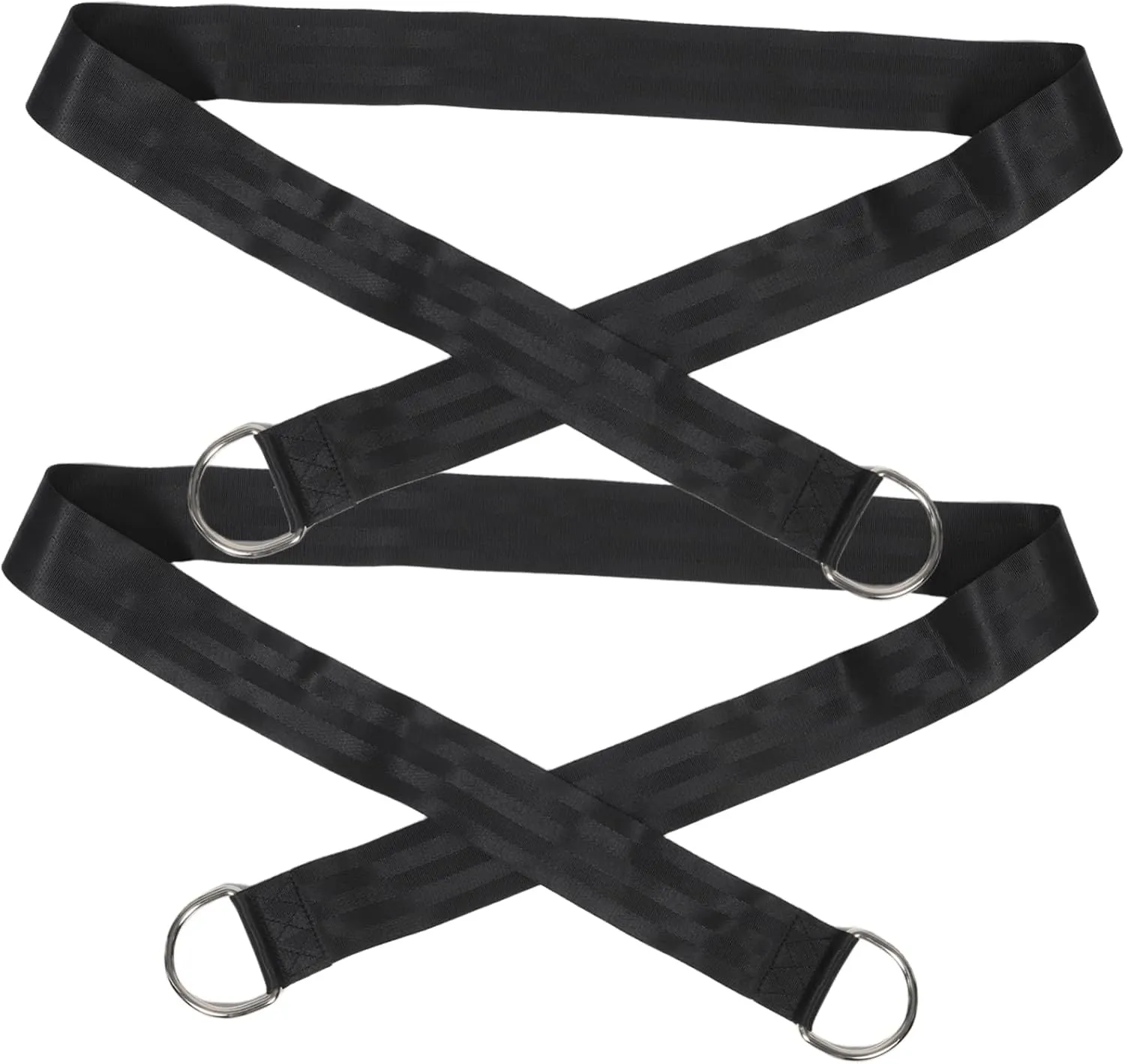 1.5m Nylon Camping Hanging Rope Kit Strong Swing Belt for Outdoor Hammock Swing Hanger Straps for Tree Stand Quick Easy Setup