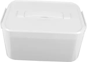 1Pc Large Capacity Medicine Storage Box Portable First Aid Kit Organizer with Handle Durable Material for Home Office Travel Camping and Outdoor Use