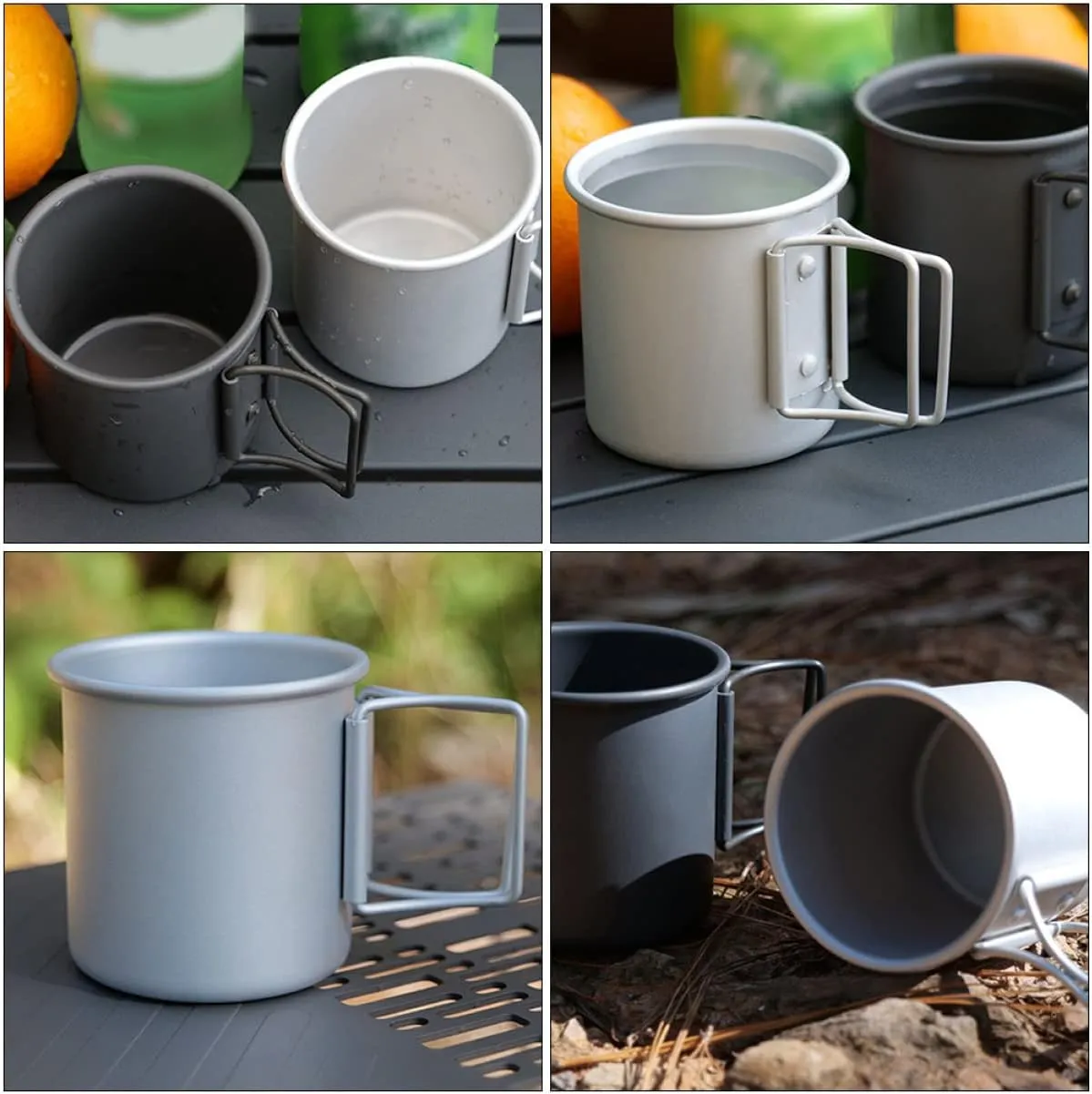 1Pc Outdoor Portable Cup Lightweight Collapsible Drinking Mug for Camping Hiking and Travel Durable Multi Purpose Water Container for Coffee Beer and Beverages