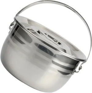 1pc Portable Non Stick Stew Pot High Capacity Cooking Pot for Camping Home Use Lightweight Design for Easy Carrying Even Heating for Soups Stews