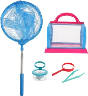 1Set Critter Cage Kit for Outdoor Adventure with Magnifying Glass Exploration Tools for Boys for Observation Activities