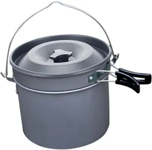 1set Multifunctional Camping Cookware Pot Set Lightweight Non-Stick Cooking People for Backpacking Picnics and Outdoor