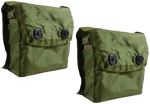 2 US Military Alice Individual First Aid Kit USGI IFAK Olive Drab Green NOS