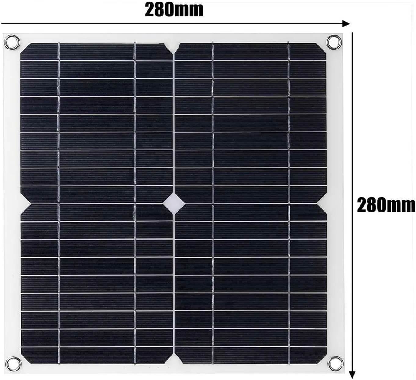 200W 12V Solar Panel Kit, Portable Solar Panel with Controller Solar Panel Charger Kit for Cycling Mountaineering Hiking Camping