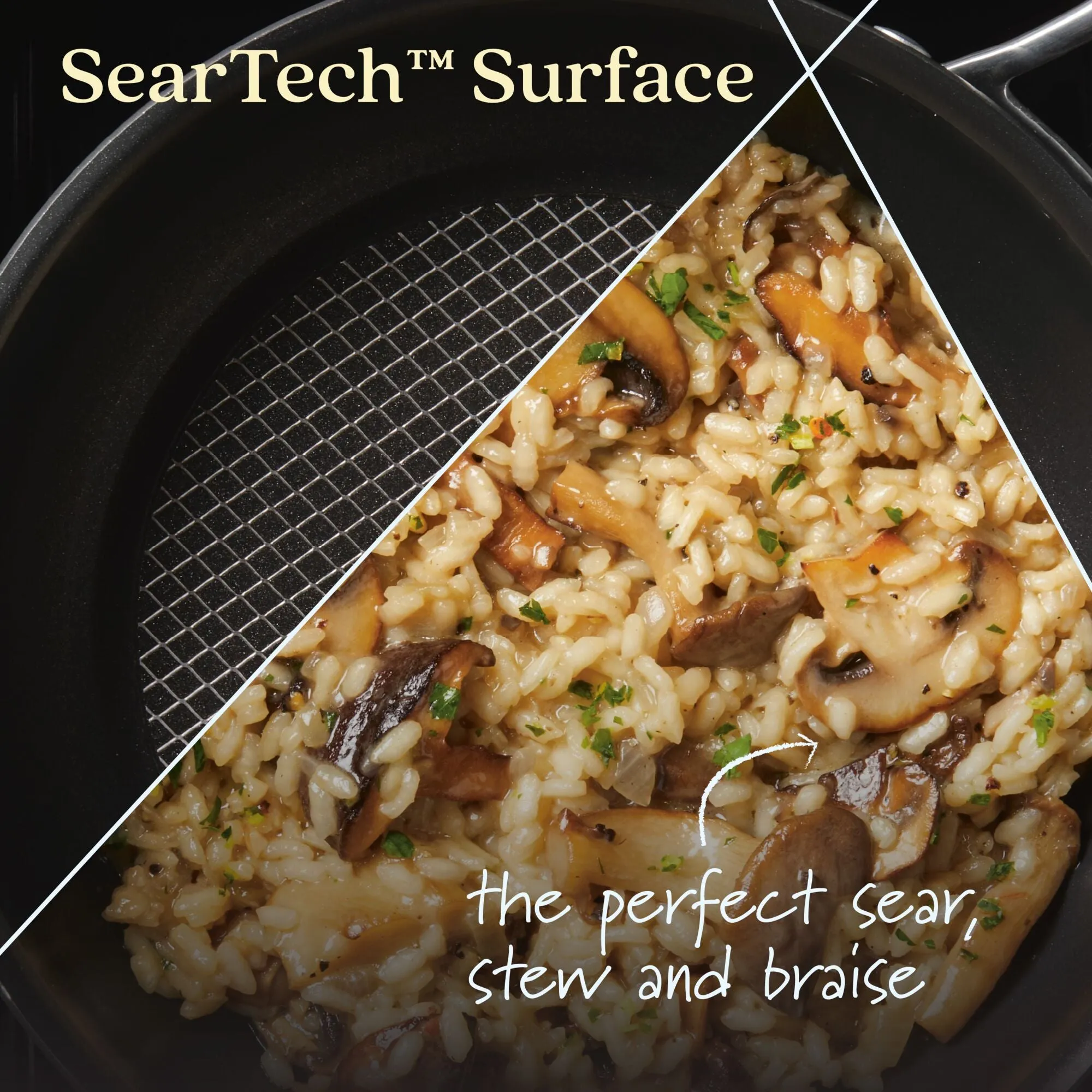 2.5-Quart Hybrid Nonstick Saucier Pan