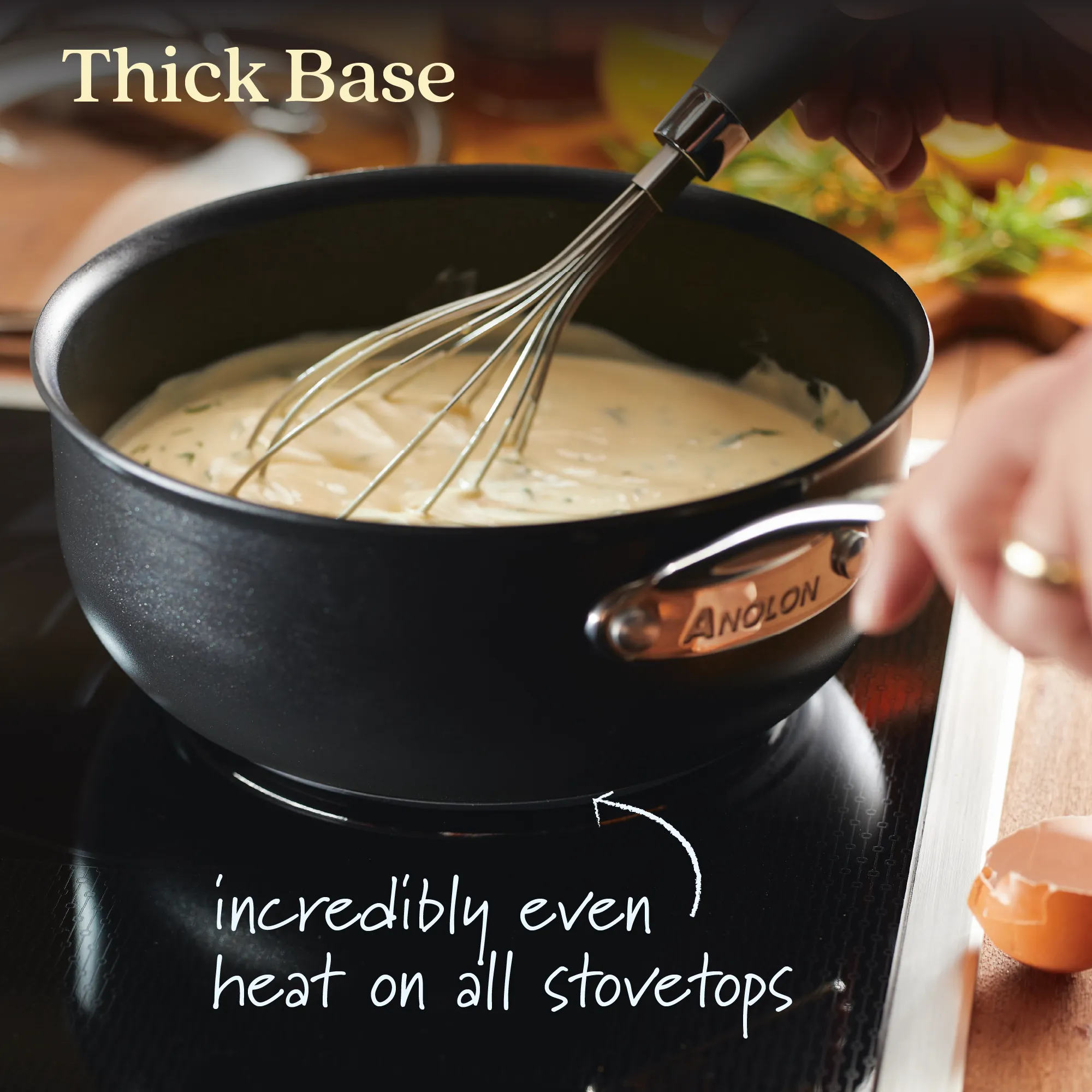 2.5-Quart Hybrid Nonstick Saucier Pan