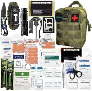 250-Piece Military Style Trauma Kit by OBEGA