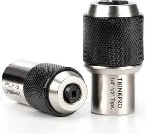 2pcs Tap Socket Set,Extraction Tool With Adjustable Jaws,Suitable for Taps,Reamers,Screw Extractors