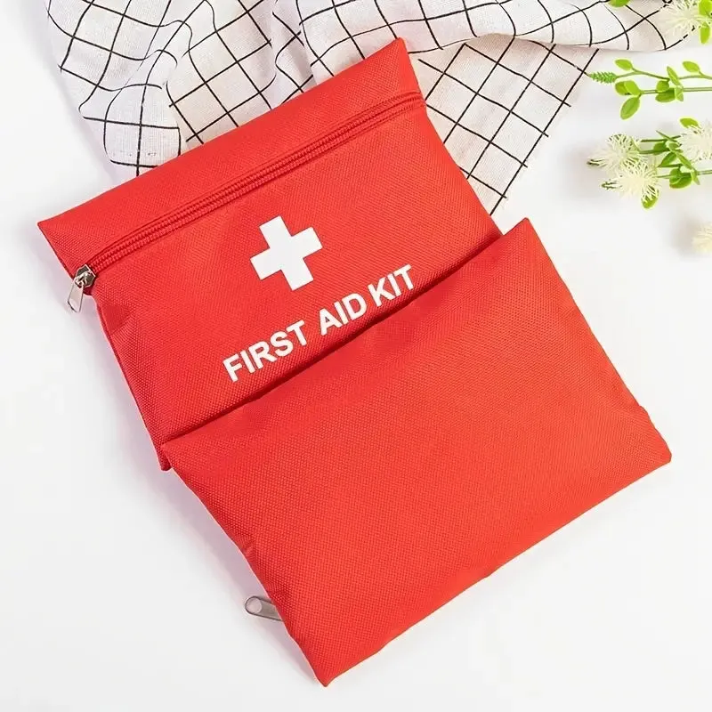 3-Pack: First Aid Kit Bags Nurse Red Medical Tools Bag