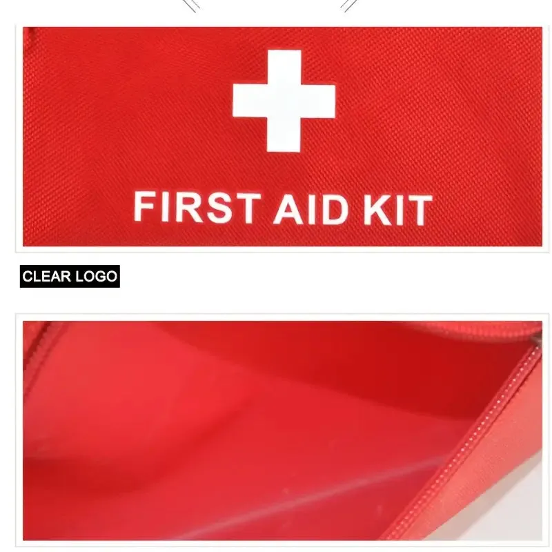 3-Pack: First Aid Kit Bags Nurse Red Medical Tools Bag