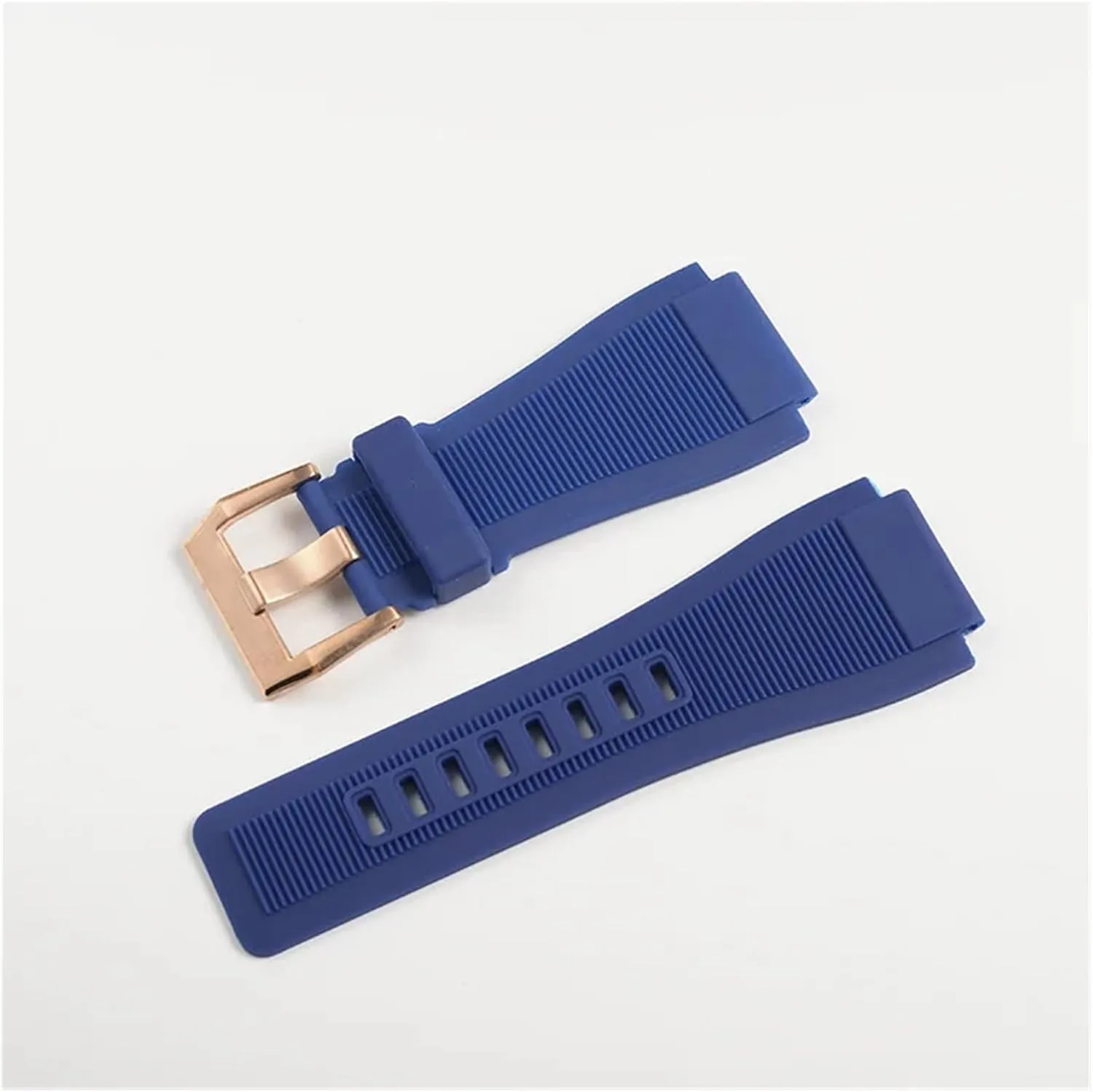 33mm*24mm Black Blue Silicone Rubber Watchband Pin Clasp Diver Resin Strap BR01 BR03 Watch BR