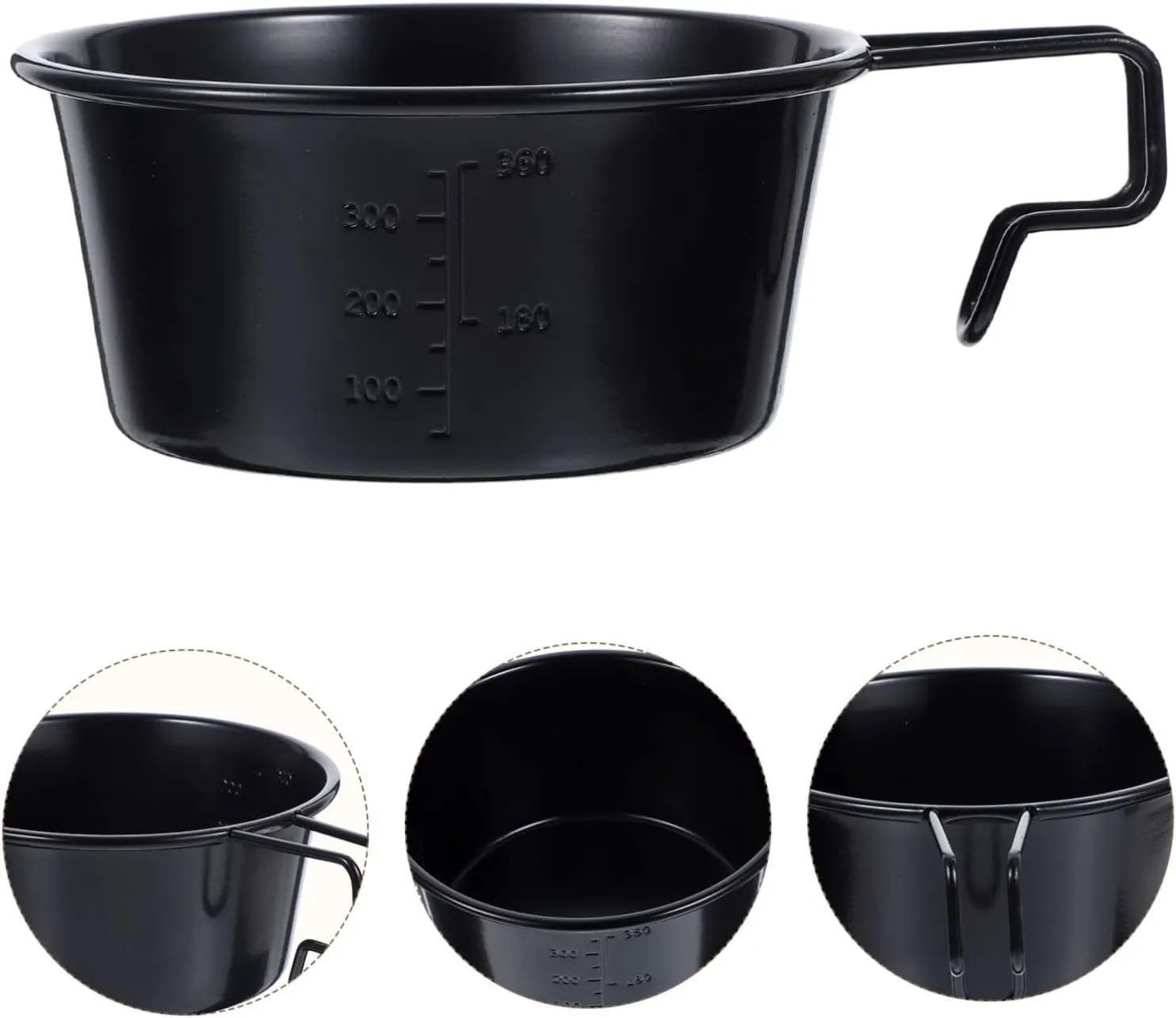 3pcs Collapsible Camping Cooking Bowls Stainless Steel Large Salad Bowl with Lids Camping Cooking Set for Outdoor