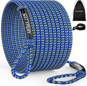 4-6K 60FT Boat Tow Rope for Tubing, Fits 1-4 Person Towable Tubes Boating, Heavy-Duty Floating Tube Tow Rope for Watersports