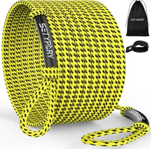 4-6K 60FT Boat Tow Rope for Tubing, Fits 1-4 Person Towable Tubes Boating, Heavy-Duty Floating Tube Tow Rope for Watersports