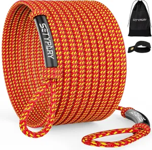 4-6K 60FT Boat Tow Rope for Tubing, Fits 1-4 Person Towable Tubes Boating, Heavy-Duty Floating Tube Tow Rope for Watersports