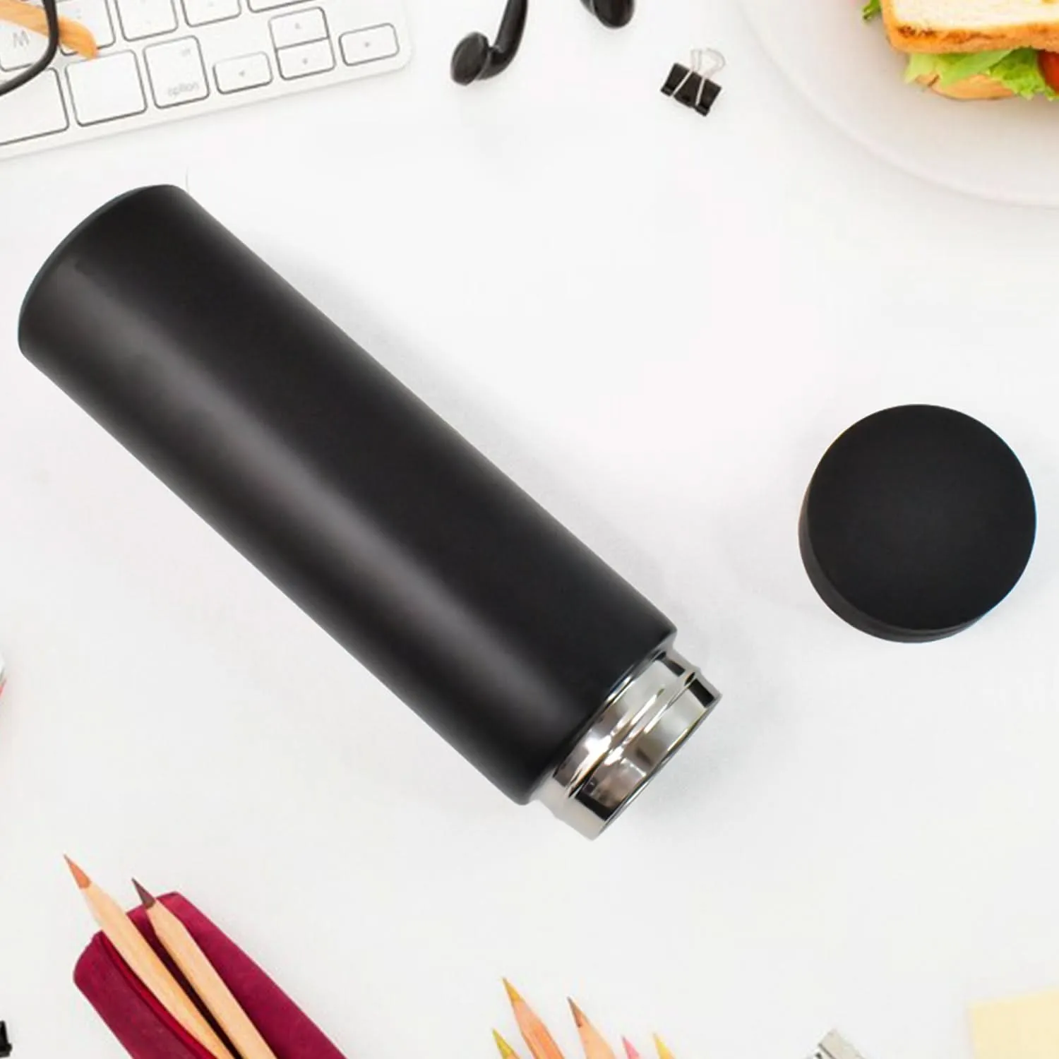 500ml Stainless Steel Hot & Cold Bottle – Leakproof