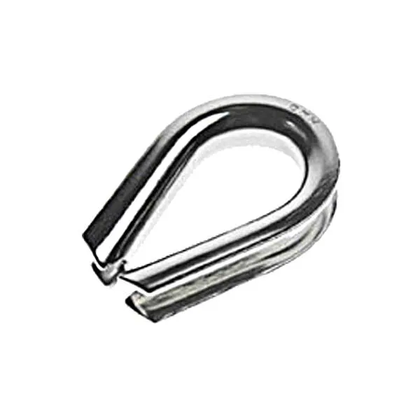 5/8" Heavy Duty  Stainless Steel Thimbles Type 316 (10 pack)