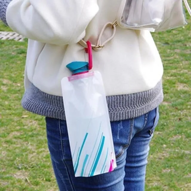 700mL Reusable Collapsible Water Bottle