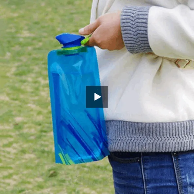 700mL Reusable Collapsible Water Bottle