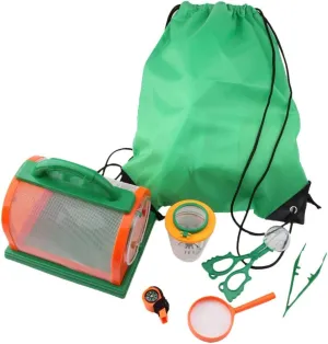 7pcs Insect Observation Kit Observe Tools Observing Kit for Wilderness Observation Hiking Observing Outdoor Observing Green