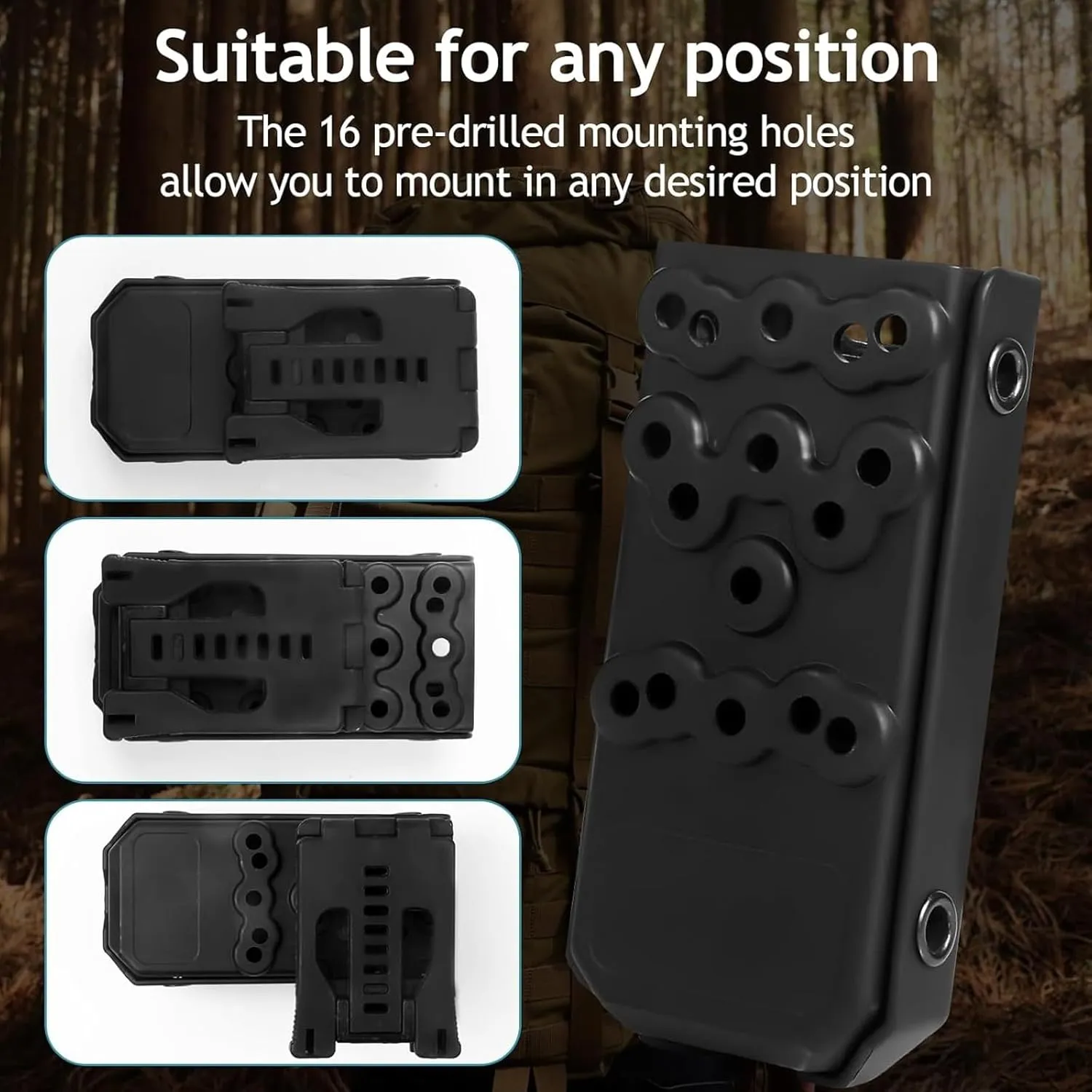 95cm Multifunctional Rotary Tourniquet, Tactical Arterial First Aid Tourniquet Holster Case for Military Outdoor Hunting