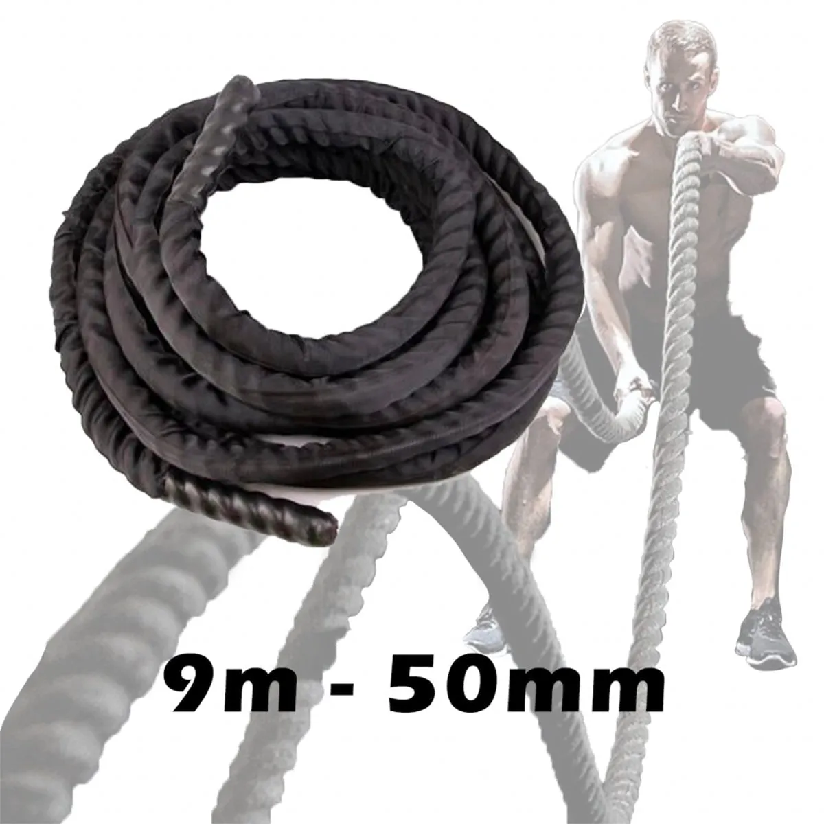 9M Heavy Duty Battle Rope