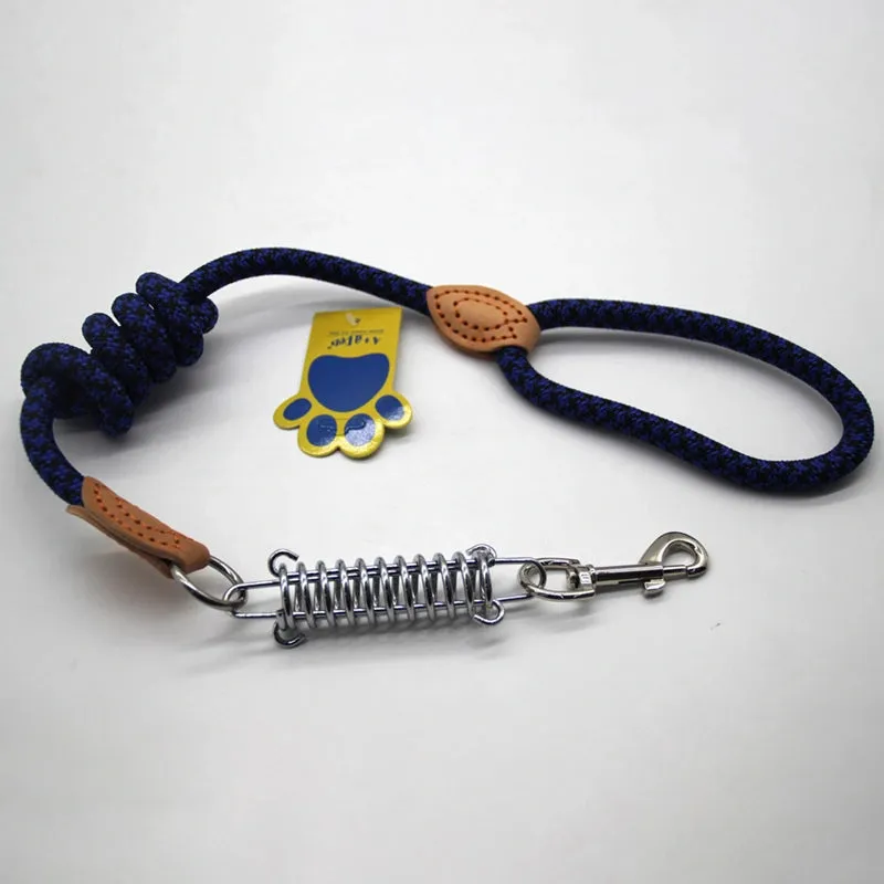A a Pets' shock absorbing heavy duty poly woven Leash