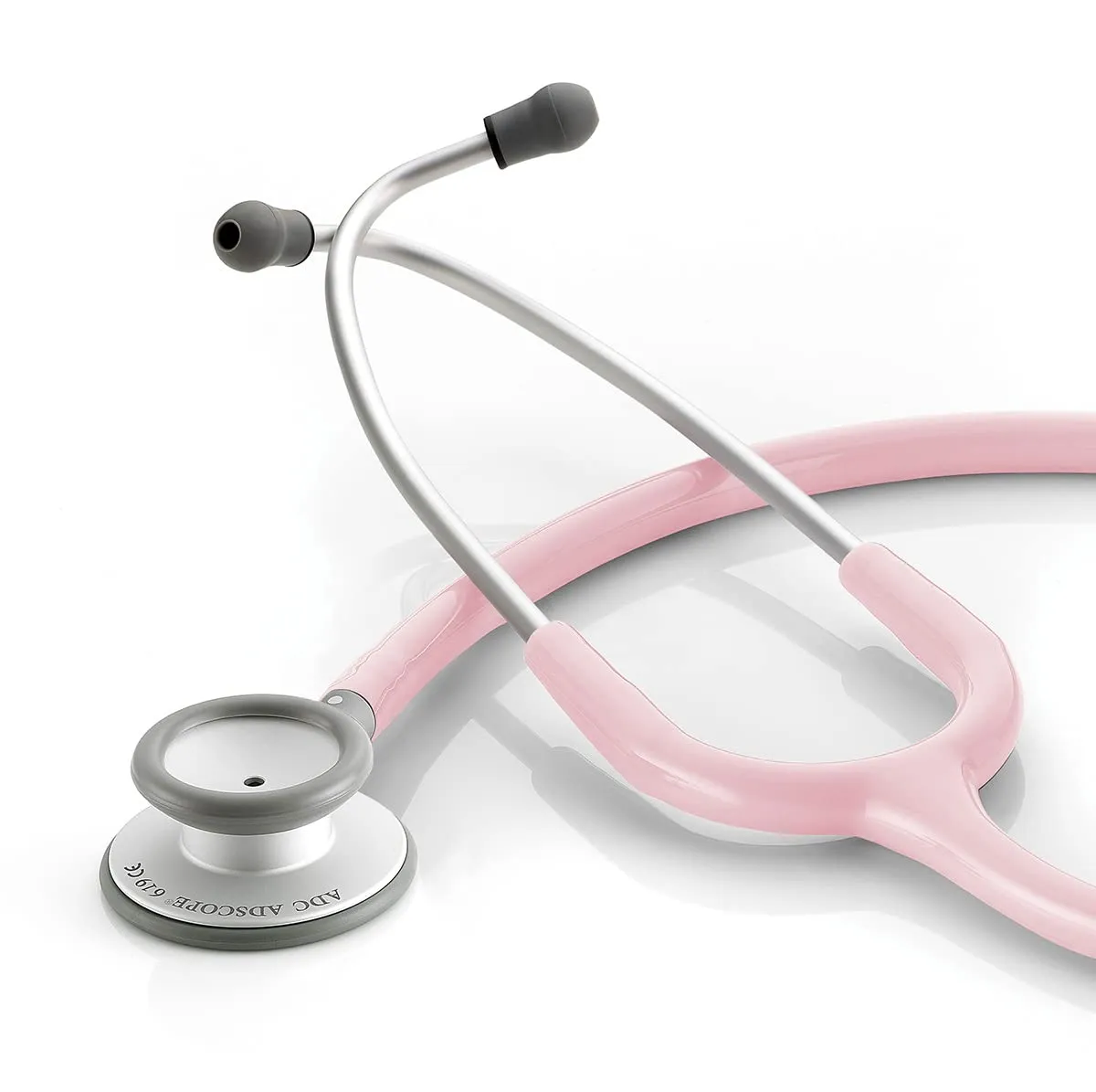 ADC - 619P Adscope Lite 619 Ultra Lightweight Clinician Stethoscope with Tunable AFD Technology, Pink