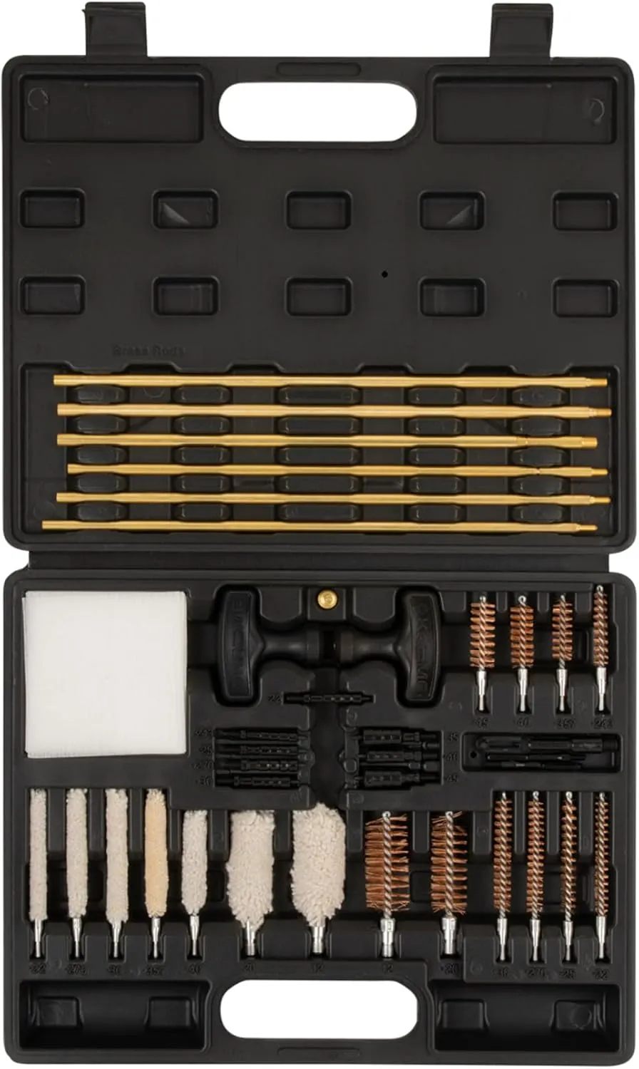 Allen Company Gun Cleaning Kit Universal - Compact Portable Rifle Cleaning Kit - Firearm Cleaning Kit for Handgun, Rifle and Shotgun - USA Based Since 1971 - Various Options