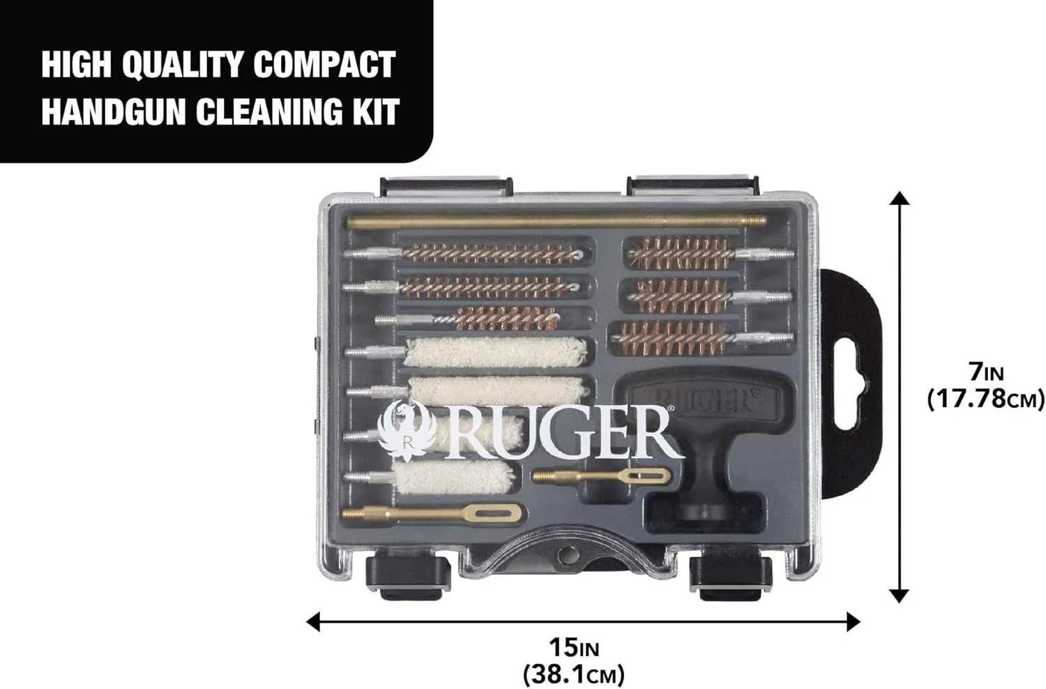 Allen CompanyAllen Company Ruger Compact Handgun Cleaning Kit (15 Piece Kit)