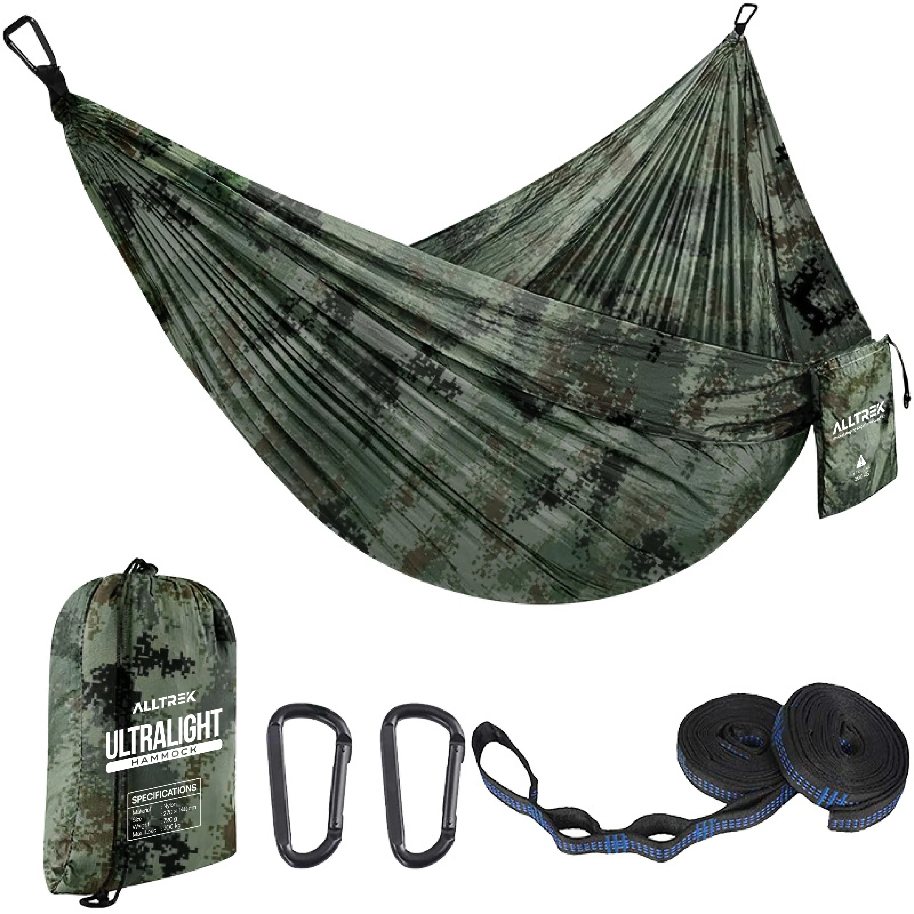 ALLTREK Hammock Ultralight HM201 Single Double Super Light