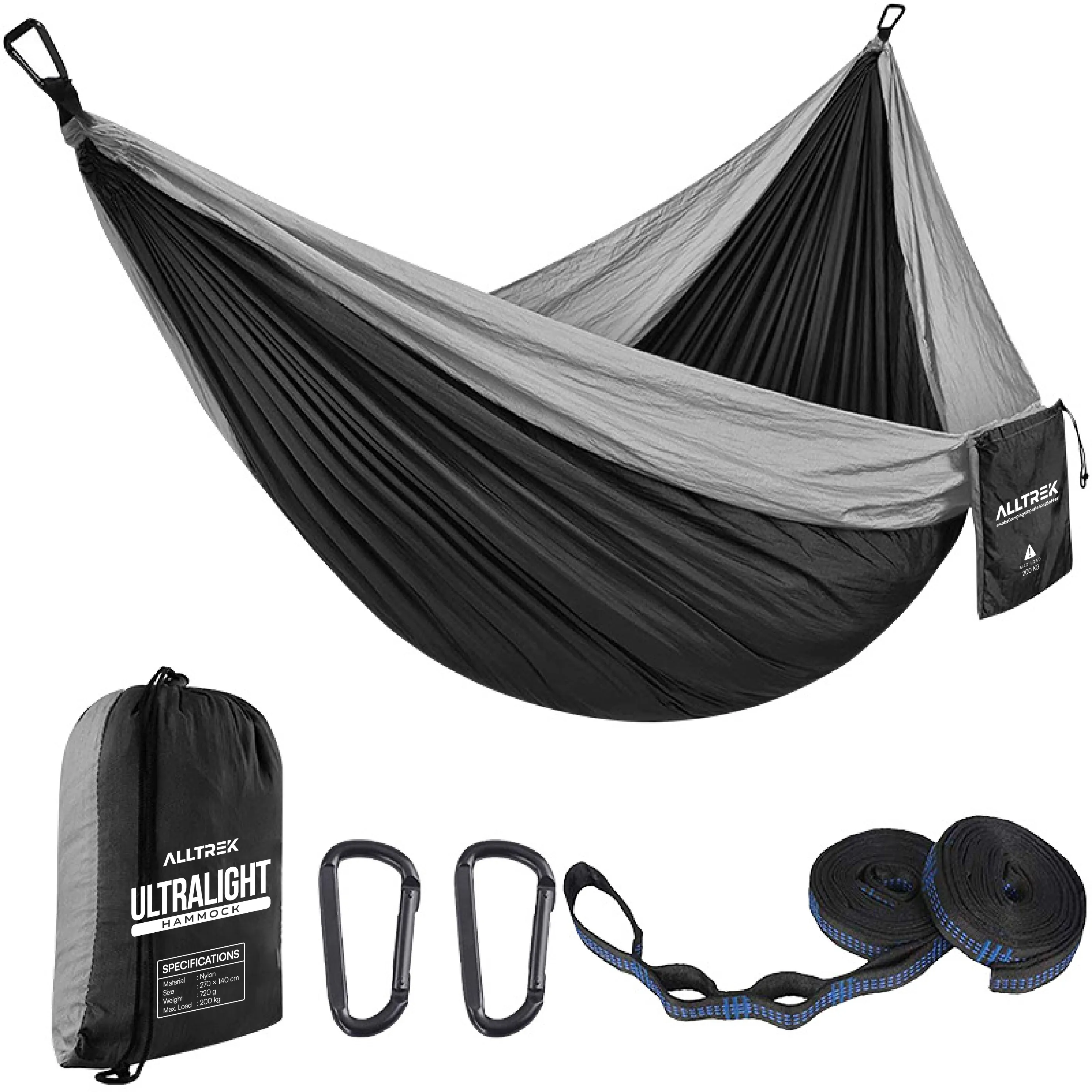 ALLTREK Hammock Ultralight HM201 Single Double Super Light