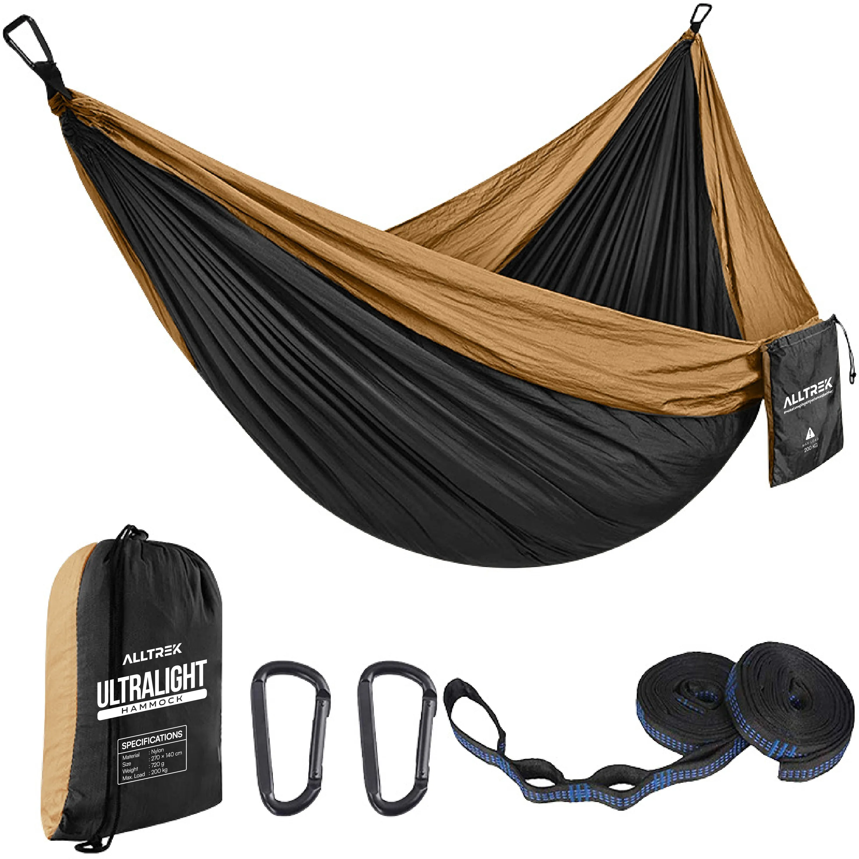 ALLTREK Hammock Ultralight HM201 Single Double Super Light