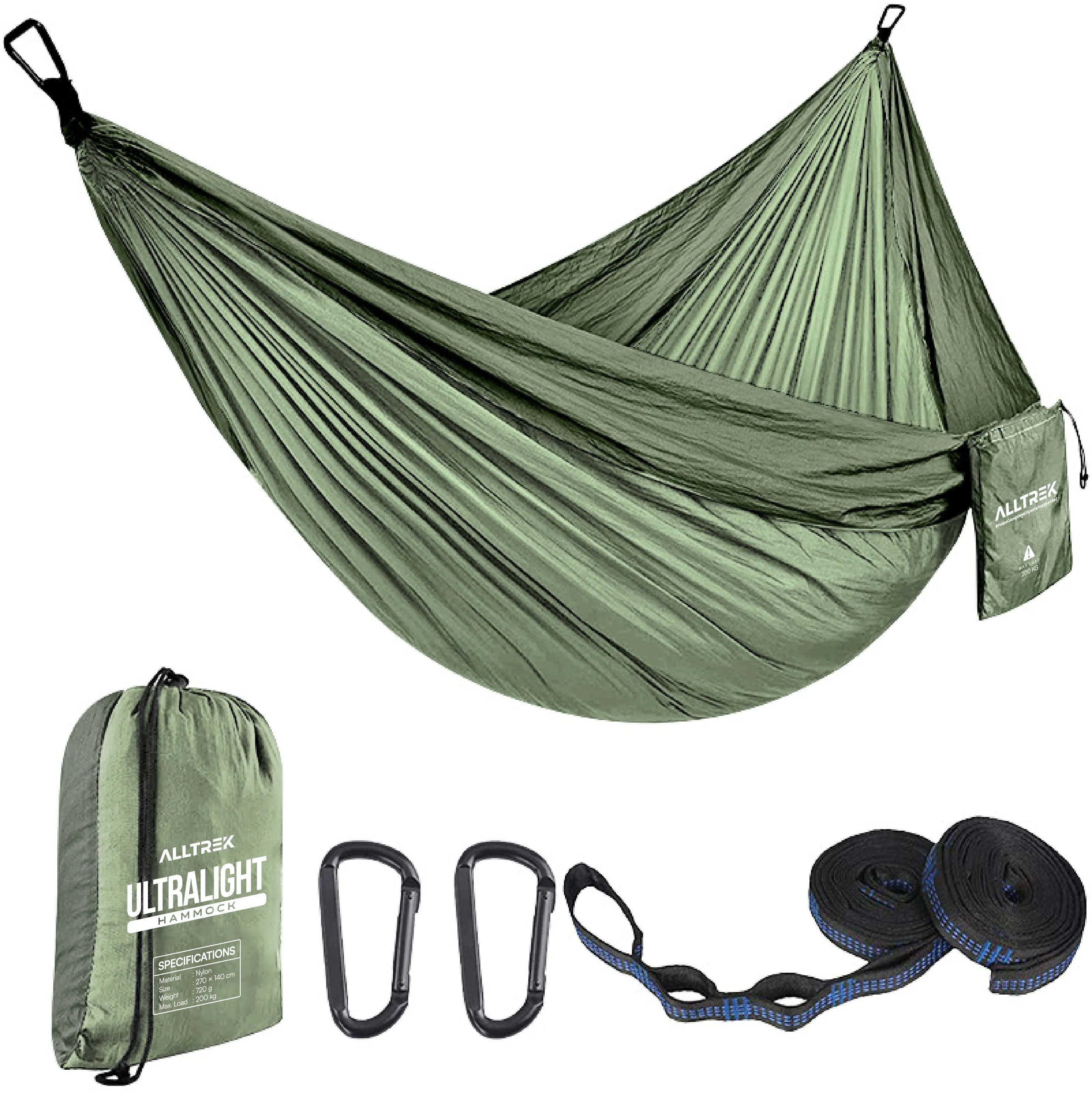 ALLTREK Hammock Ultralight HM201 Single Double Super Light