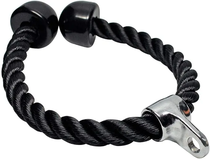 Amber Sporting Goods Ultimate LAT Machine Accessory: Tricep Rope for Improved Grip Strength - 1000 lbs Lab-Tested, Versatile Full Body Workout Heavy-Duty Rope