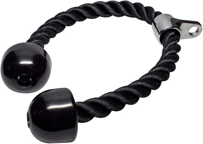 Amber Sporting Goods Ultimate LAT Machine Accessory: Tricep Rope for Improved Grip Strength - 1000 lbs Lab-Tested, Versatile Full Body Workout Heavy-Duty Rope